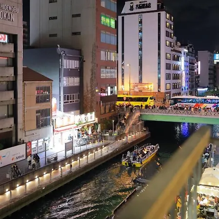 Appartamento 道頓堀民泊31＆Mini浮世絵美術館、道頓堀心斎橋真ん中、家族旅行、Family Trip Osaka